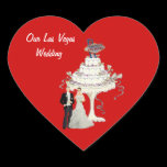 Our Las Vegas Wedding Sticker stickers