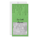 Our Little Monster Personalized Photo Card