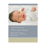 Our Little Prince • Baby Announcement postcards