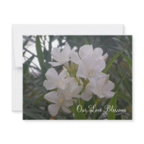 Our Love Blossoms Save The Date Card invitations