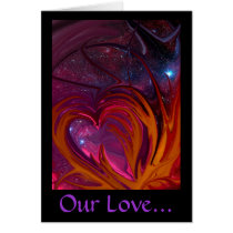 Our Love card cards