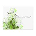 Our Love & Lives Entwined Vine RSVP postcards by cher_l Our Love & Lives Entwined Vine RSVP postcards