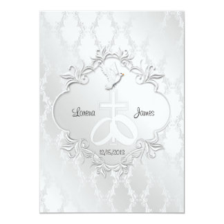 Our Love Religious Wedding Invitation