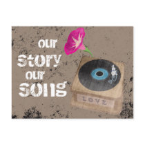 Our Love Song postcards