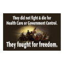 Our Military fought for freedom.... posters by My2Cents Our Military fought for freedom.... posters