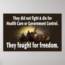 Our Military fought for freedom.... Posters