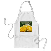 Our Mom makes the Best Desserts! apron Roses