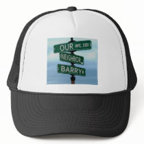 Our Neighbor Barry Trucker Hat