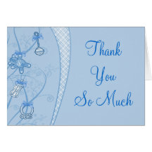 Our New Addition In Blue Hues Greeting Cards