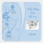 Our New Addition In Blue Hues Sticker