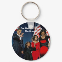 Our New First Family keychains