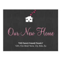 Our New Home Change of Address Postcards