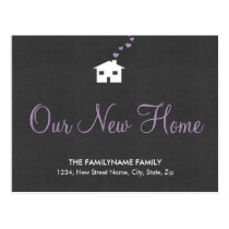 Our New Home Change of Address Postcards