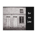 Our new home postcard
