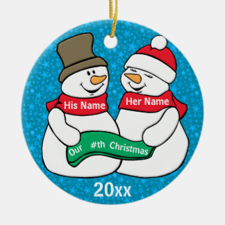 20th Anniversary Ornaments &amp; Keepsake Ornaments | Zazzle