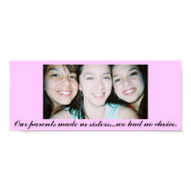 Our parents made us sisters posters by monkeydlynn Our parents made us sisters posters