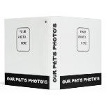OUR PET'S PHOTO'S Binder