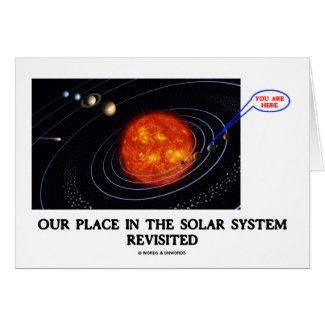 Our Place In The Solar System Revisited card