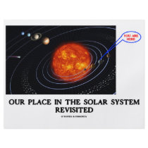 Our Place In The Solar System Revisited flyers by wordsunwords Our Place In The Solar System Revisited flyers
