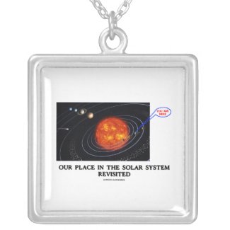 Our Place In The Solar System Revisited necklace