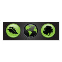 Our Planet Bookmark business cards by CoolChickDesigns Our Planet Bookmark business cards