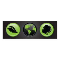 Our Planet Bookmark business cards by CoolChickDesigns Our Planet Bookmark business cards
