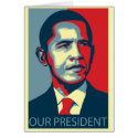 Our President Obama cards