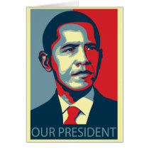 Our President Obama cards by smallhandsdesigns Our President Obama cards