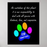 Our Responsibility Poster (black) posters
