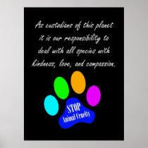 Our Responsibility Poster (black)