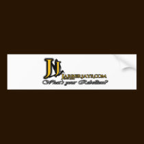 Our Site Logo and Slogan! bumper stickers