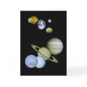 Our Solar System Astronomy Greeting Card