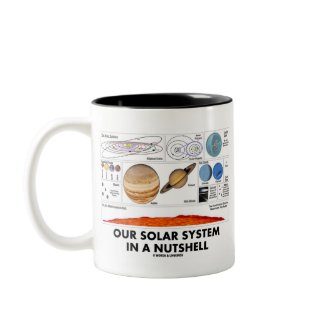 Our Solar System In A Nutshell mug