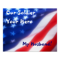 Our Soldier, Your Hero, My Husband Poster posters by penquin969 Our Soldier, Your Hero, My Husband Poster posters