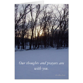 You Are In Our Prayers Cards | Zazzle