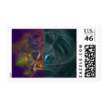 OUR THOUGHTS CREATE REALITY postage by dequilla OUR THOUGHTS CREATE REALITY postage