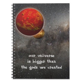 our universe... notebooks