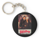 Our USCG is Setting the Course to Victory Key Chain