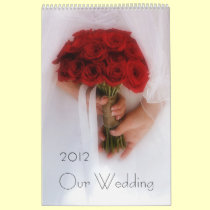 Our Wedding 2012 calendars
