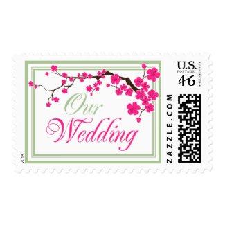 Our Wedding 2012 | Wedding Invitation Postage stamp