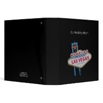 Our Wedding Album Married in Las Vegas Binder