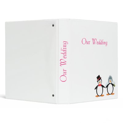 Our Wedding Vinyl Binders