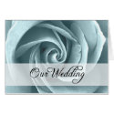 Our Wedding : Blue Rose : cards