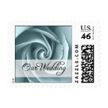 Our Wedding : Blue Rose : stamps