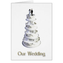 Our Wedding Cake 1A Card