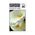 Our Wedding * Calla Lily postage