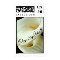 Our Wedding * Calla Lily postage