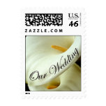 Our Wedding - Calla Lily postage