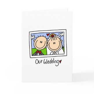 Our Wedding Card card