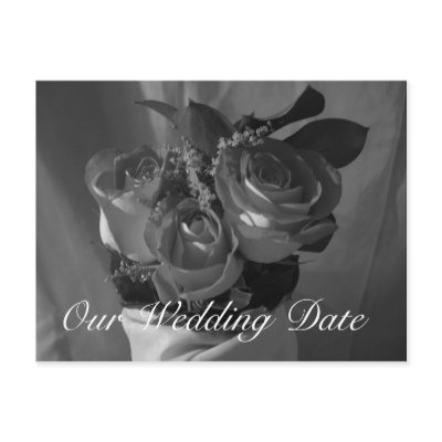 red and white rose bouquet. A black and white photo of red